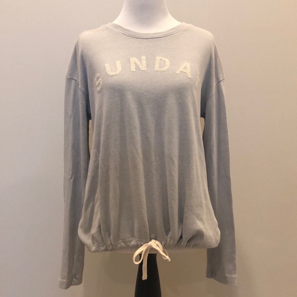 Sundry Sweatshirt With Drawstring Bottom - image 2